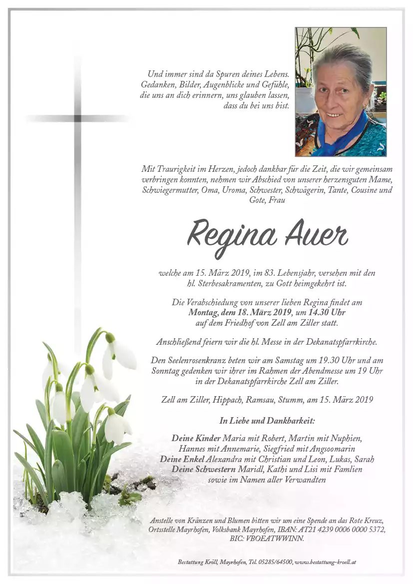 Parte von Regina Auer